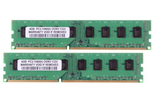 8GB 2X 4GB PC3-10600U DDR3-1333MHz Memory For Dell Optiplex 380 390 580 790 990 - Picture 2 of 10