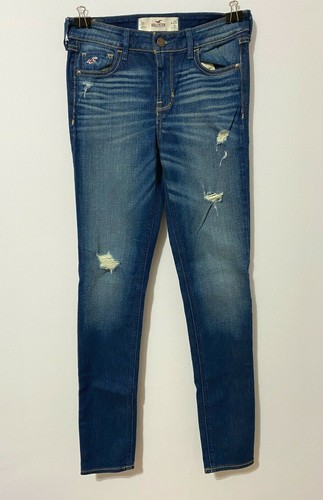 Hollister girls skinny blue denim 