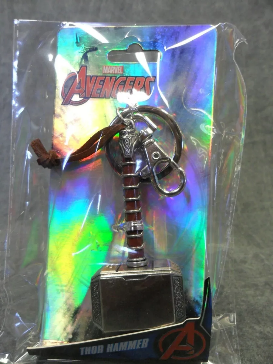 Metal Kratos Weapon Thor Hammer Mjölnir Keychain – Leones Marvelous Items