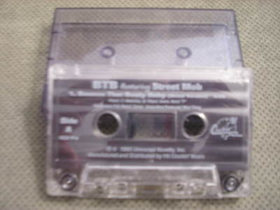 RARE PROMO BTB feat Street Mob CASSETTE TAPE Bounce That Booty Baby BASS hip hop