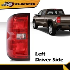 Driver Side Tail Light Fit For 2014 15-2018 Chevy Silverado 1500 2500 3500 Lamp