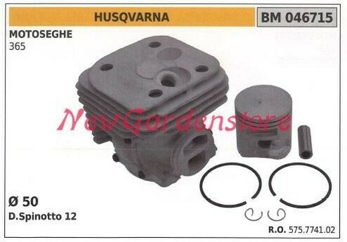 Zylinder Kolben Segmente Husqvarna Motor KettensäGe 365 046715-image