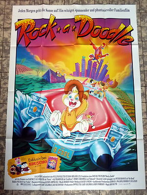 ROCK A DOODLE * A0-Filmposter 120x84cm - German 2-Sheet 1991 