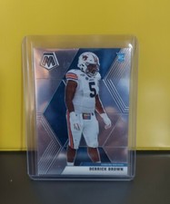 Derrick Brown RC 2020 Panini Mosaic Carolina Panthers
