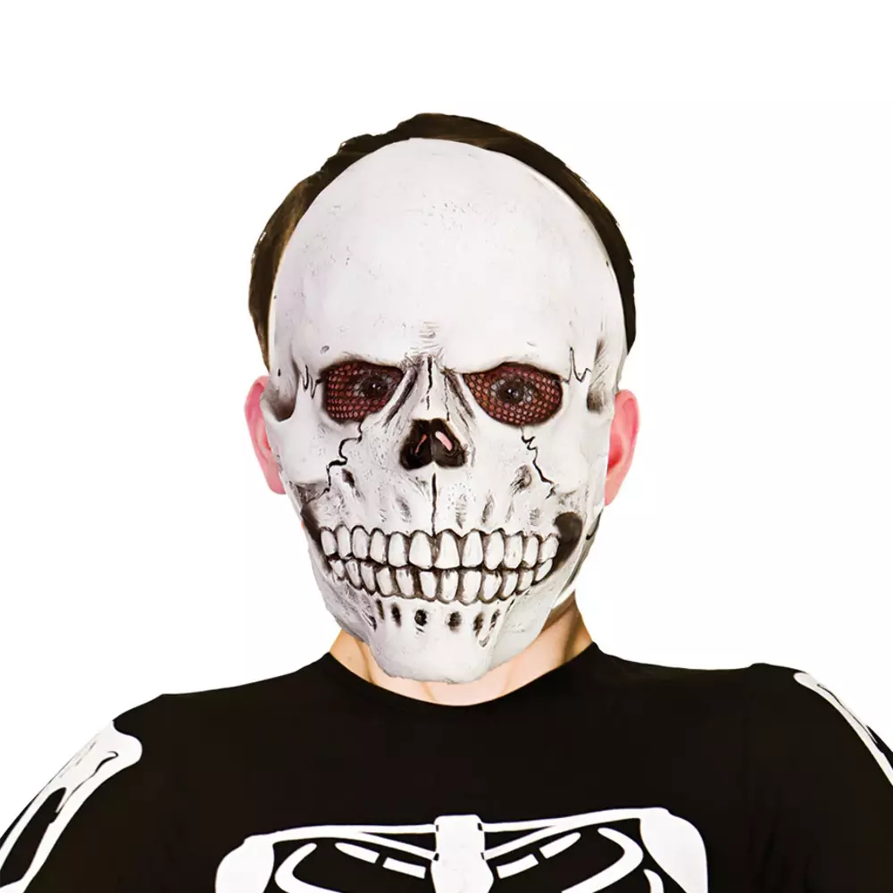 Maschera shop scheletro bambino