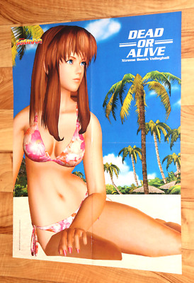 デッドオアアライブ エクストリームビーチバレー ポスター かすみ Dead or Alive Xtreme Beach Volleyball Kasumi / Stuntman Vintage