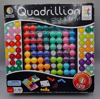 Smart Games Quadrillion Multi-Level Logic Puzzle Game 1 Player IQ Challenge