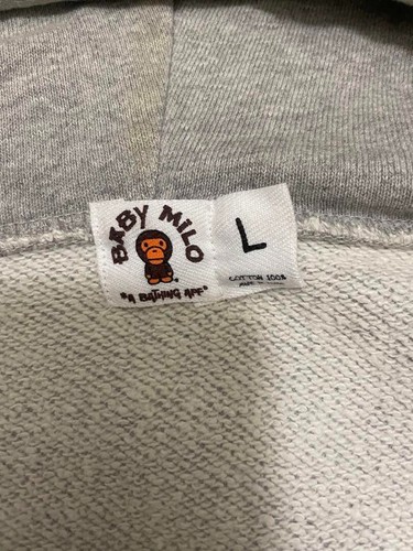 BAPE kaws Baby milo Full zip hoodie A Bathing Ape Size L JAPAN Nigo from Japan - Picture 3 of 7