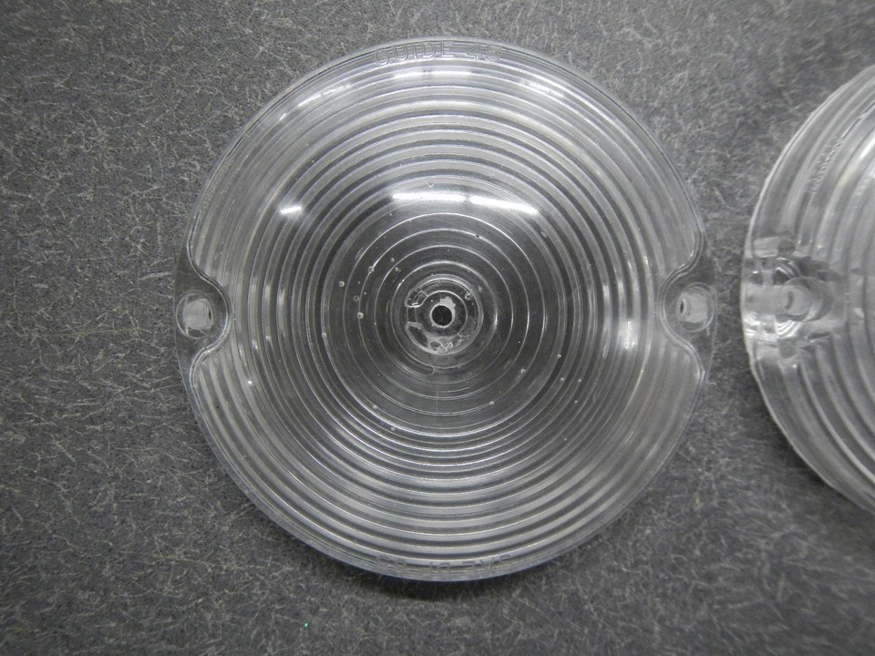 1965 Buick LeSabre Wildcat Electra Turn Signal Lenses & Gaskets 65 Light Lens Pr - Image 3 of 4