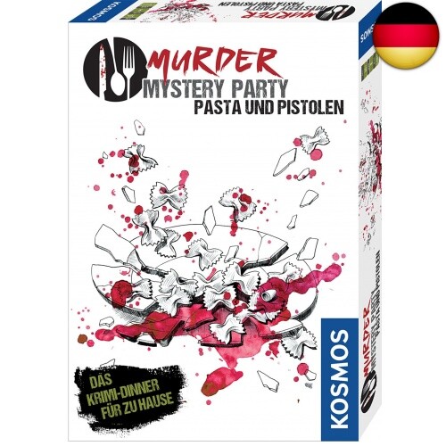 KOSMOS 695095 Murder Mystery Party - Pasta und Pistolen, Das Krimi-Dinner für - Bild 1 von 8