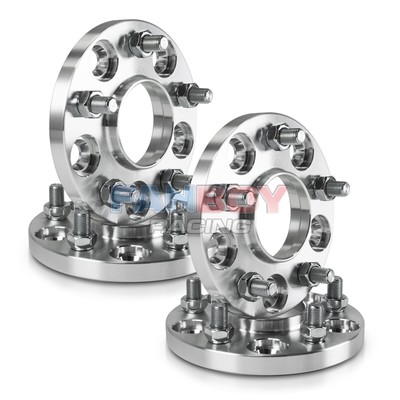 4) 5x108 Wheel Spacers Hub Centric For Mach-E Edge Maverick Discovery Sport 15mm