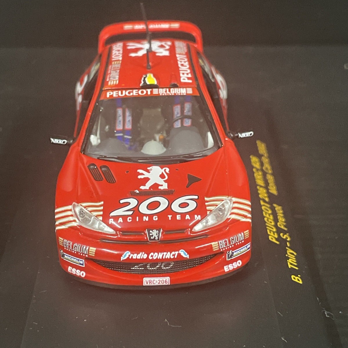 Au Chat Botté - Autos miniatures de collection - Peugeot 206 WRC