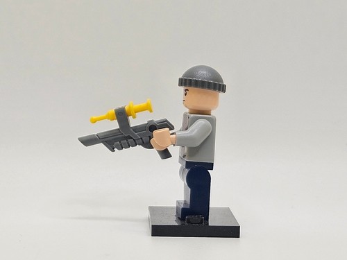 LEGO minifigure Security Guard jw094 Jurassic World Dominion 76950 dinosaur - Picture 4 of 4