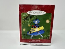 Hallmark Ornament Robot Parade 2001 Tin 2nd In Collectors Series Nello Williams