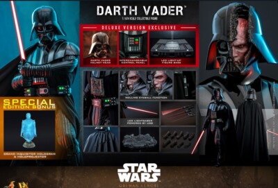 Hot Toys 1/6. DX28. DARTH VADER (DELUXE VERSION) (SPECIAL EDITION