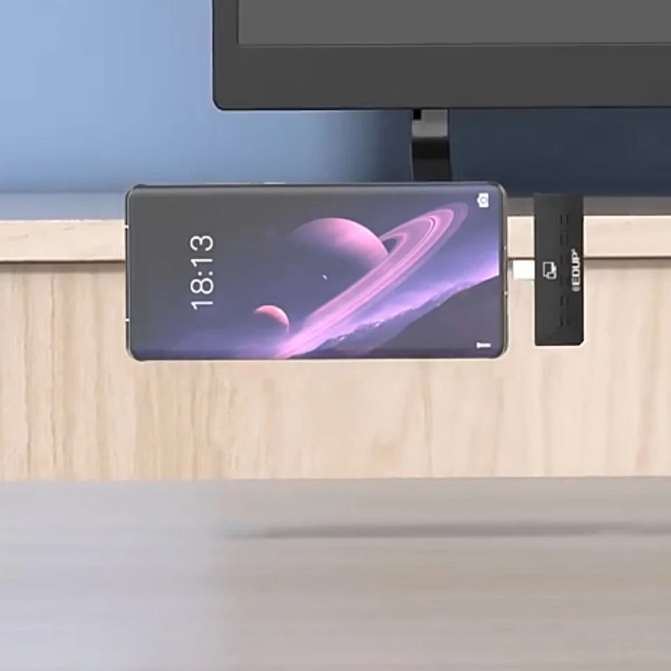 1080P 60 Hz HD USB-C/HDMI Wireless Transmitter+Receiver 1920x1080 PC TV Android - Bild 2 von 4