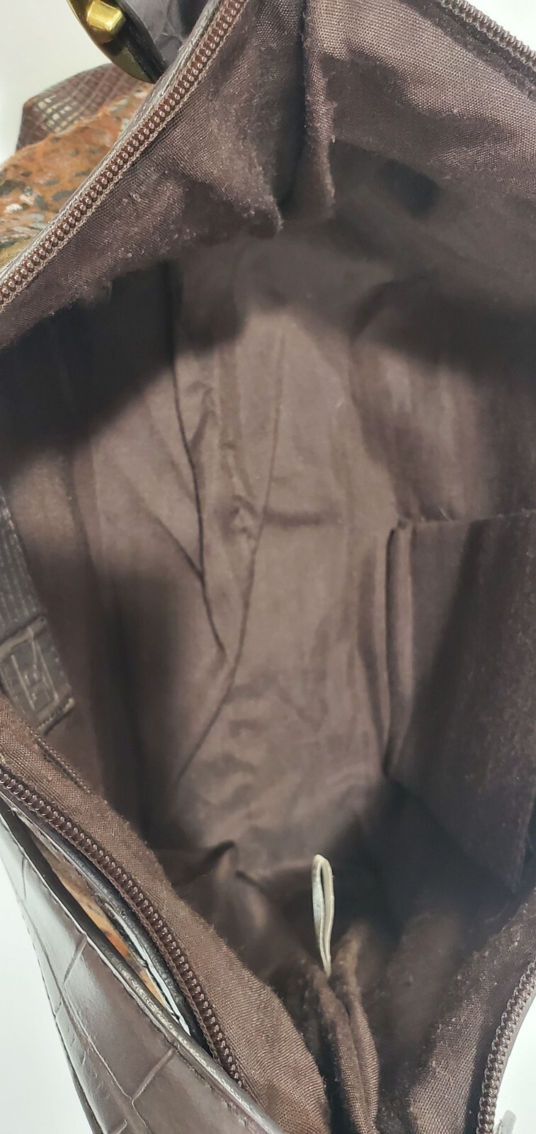 RELIC Purse/Handbag Patchwork Single Strap - Brown - image 10