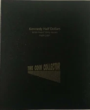 Coin Collecting Album For US Kennedy Half Dollars NO PVC New & Durable Free Post