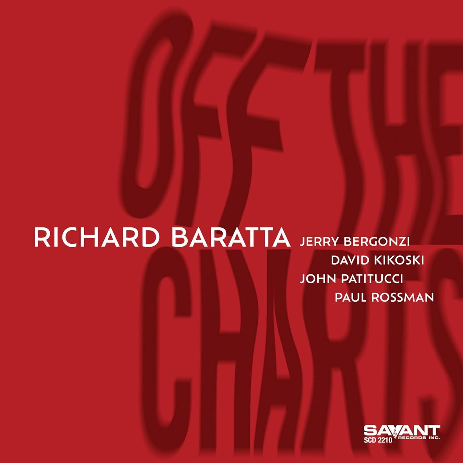 Richard Baratta Off the Charts (CD) Album