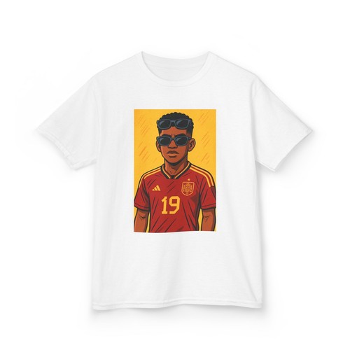 Lamine Yamal Spanien Spain Kinder Kids T-Shirt EURO Champion - Picture 4 of 23
