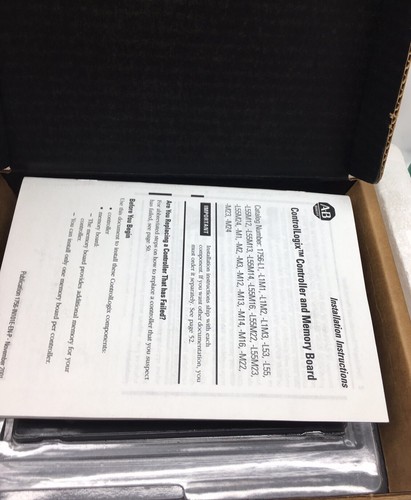 1610-T0630S24 ALLEN BRADLEY NIB 1756-M24 A Qty Contrologix PLC Memory Module - Picture 8 of 8