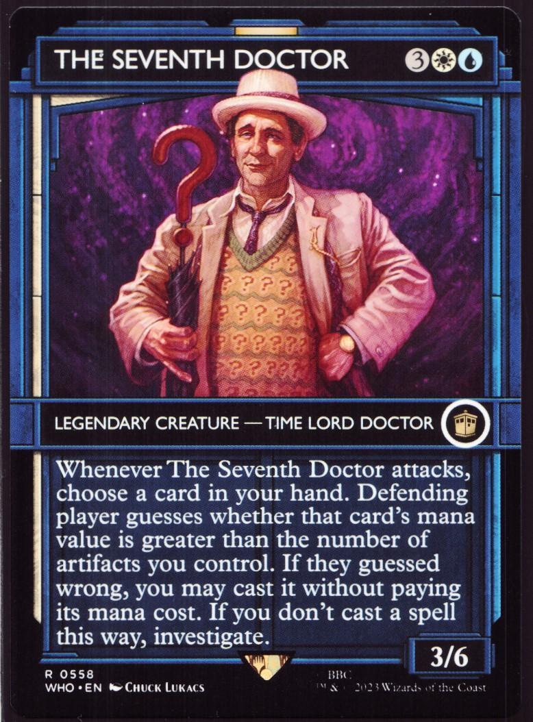 The Seventh Doctor - 558 Showcase not foil - MTG Doctor Who | eBay