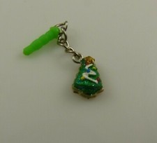Christmas tree cookie cell phone or fits Ipad charm ear cap dust plug