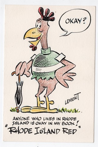 CARTOONIST GEORGE LEMONT "RHODE ISLAND RED" & FIREMAN FRANK ORIGINAL ARTWORK - 第 1/2 張圖片