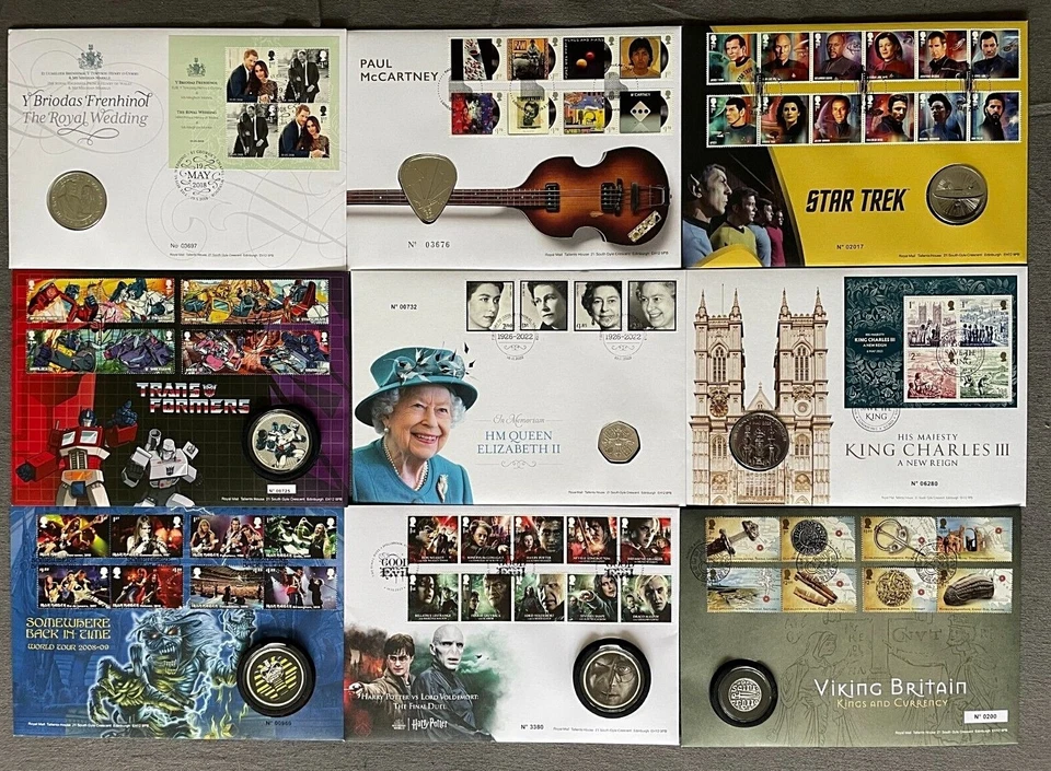 GB Stamps Coin Medal PNC First Day Covers 1994 to 2024 - Multiple Listings - Image 2 of 2