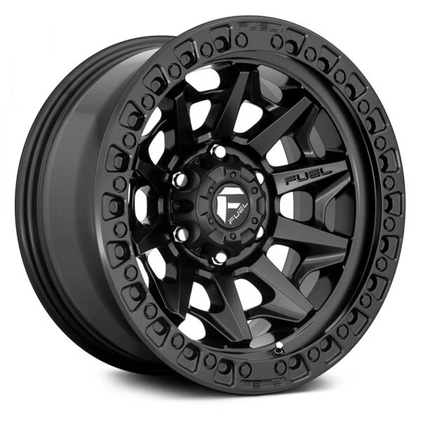 20 FUEL COVERT WHEELS RIMS F-250 F-350 BLACK Foto 4 de 4