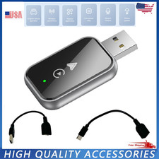 USB Wireless CarPlay Adapter For Apple iPhone Wireless Android Auto Dongle 5G/US