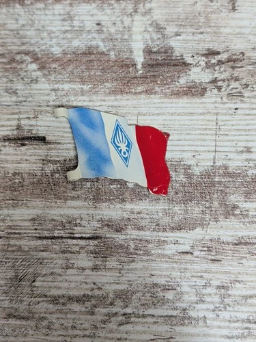 1956 Marx Captain Gallant And The Foreign Legion # 4729 Tin Litho Flag Only