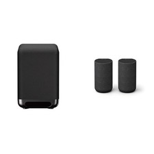 Image of Sony SA-SW5 300W Wireless Subwoofer for HT-A9 & HT-A7000 - Black & SA-RS5 COMBO