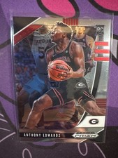 2020 PANINI PRIZM DRAFT PICKS ANTHONY EDWARDS #1