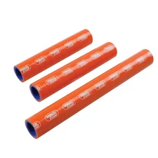 SamcoSport Radiator Hose Kit with Thermostat Bypass Orange