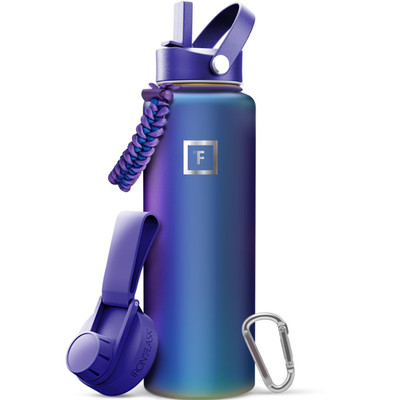 40oz Aurora Stainless Steel Insulated Water Bottle Travel Mug Hot Cold Flask