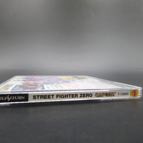 Street Fighter Zero Sega Saturn with Spine Card Japanese