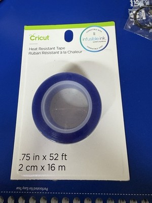 Cricut Heat Resistant Tape for EasyPress, 0.75in x 52ft