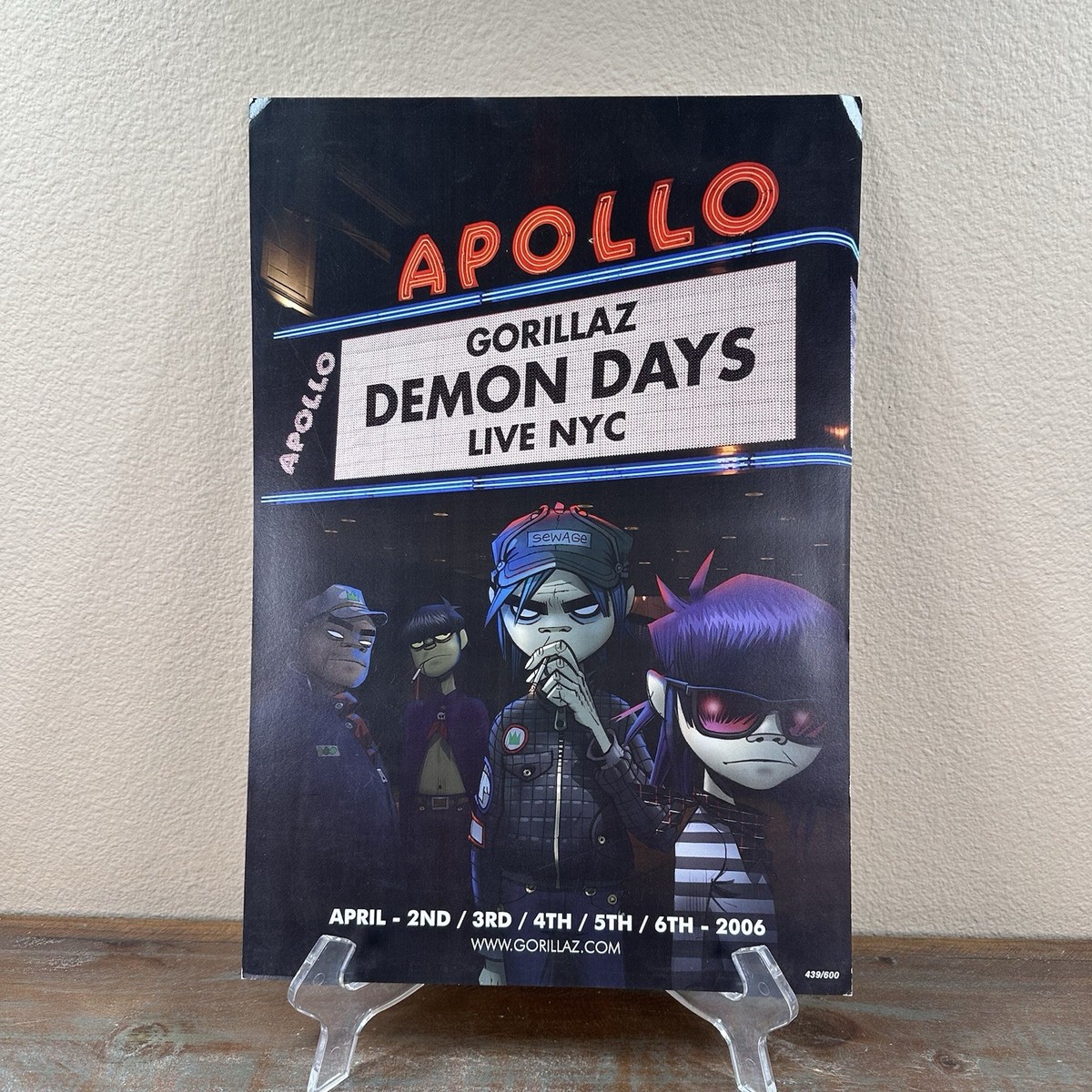 Gorillaz レコード　Demon Days Live From ゴリラズ 2006 Gorillaz Demon Days Live From NYC Apollo Theater