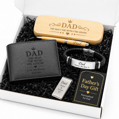 Geschenkkorb Weihnachten personalisiert Papa Opa Last Minute Paketangebot