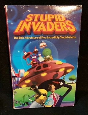 Stupid Invaders - PC CD-ROM 2001 - Trifold - Rare - Used