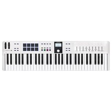 Arturia KeyLab Essential 61 Mk3 Bianco - Tastiera Midi