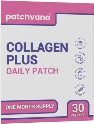 Patchvana Vitamin Patches for Women & Men, 1 Month Supply, 30 Patches