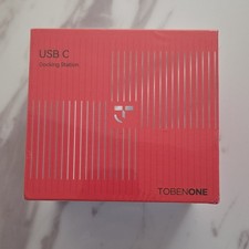 TobenONE USB-C Docking Station Dual Monitor UDS013 HDMI Universal Compatible