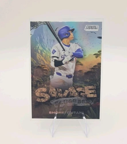 2025 Stadium Club #SS-7 Shohei Ohtani Savage Sluggers LA Dodgers MVP