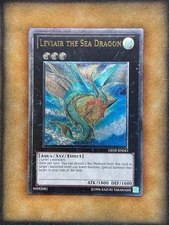 Yugioh Leviair the Sea Dragon GENF-EN043 Ultimate Rare EURO ENGLISH! NM