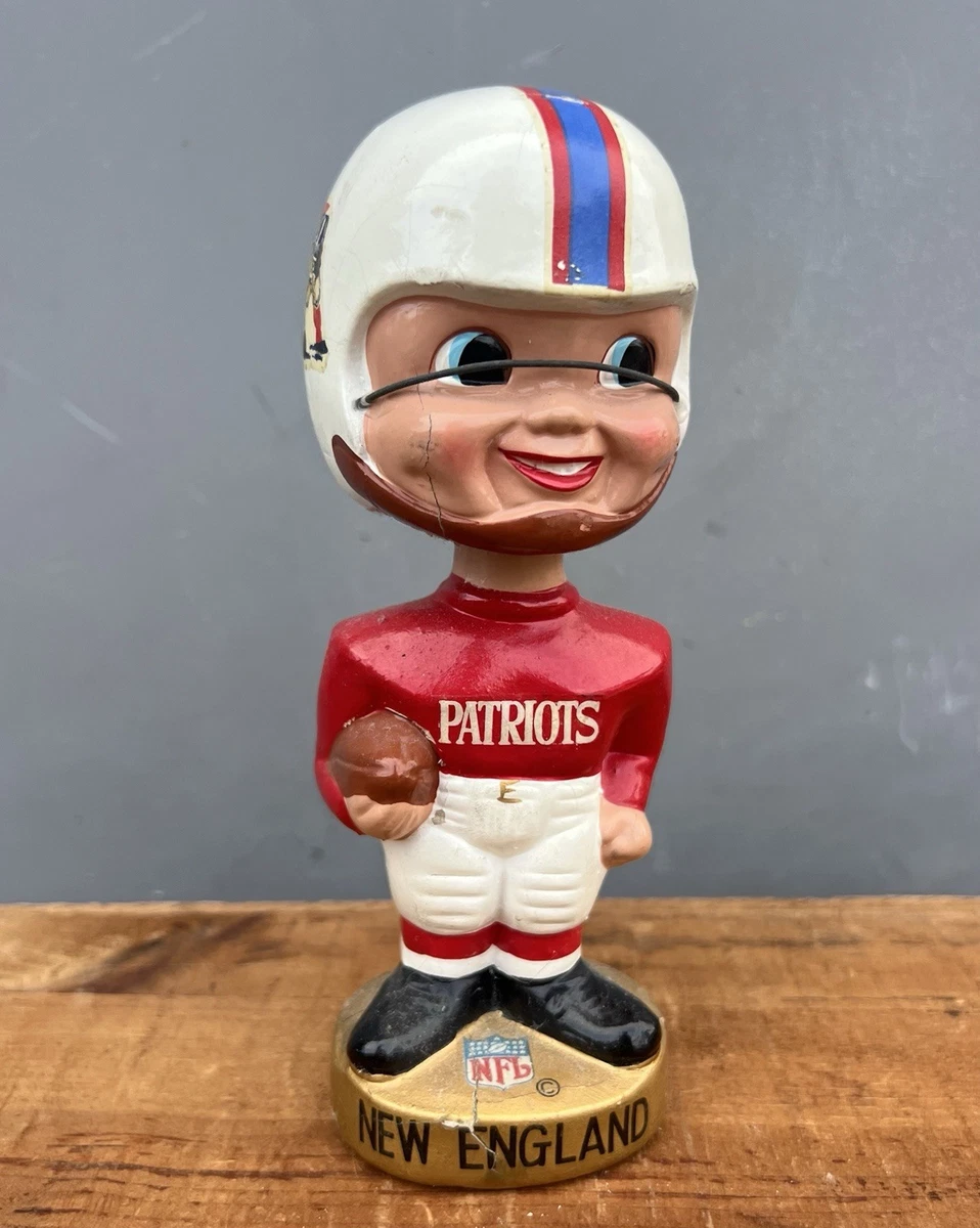 New England Patriots Football Original Vintage Sports Bobble Heads