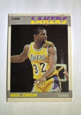 1987-88 Fleer - Magic Johnson #56