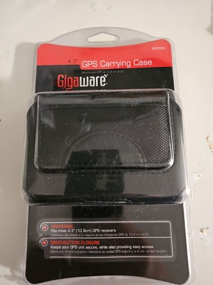 Gigaware GPS Carrying Case 4.3'' Universal Black 2000530 New Sealed NIB