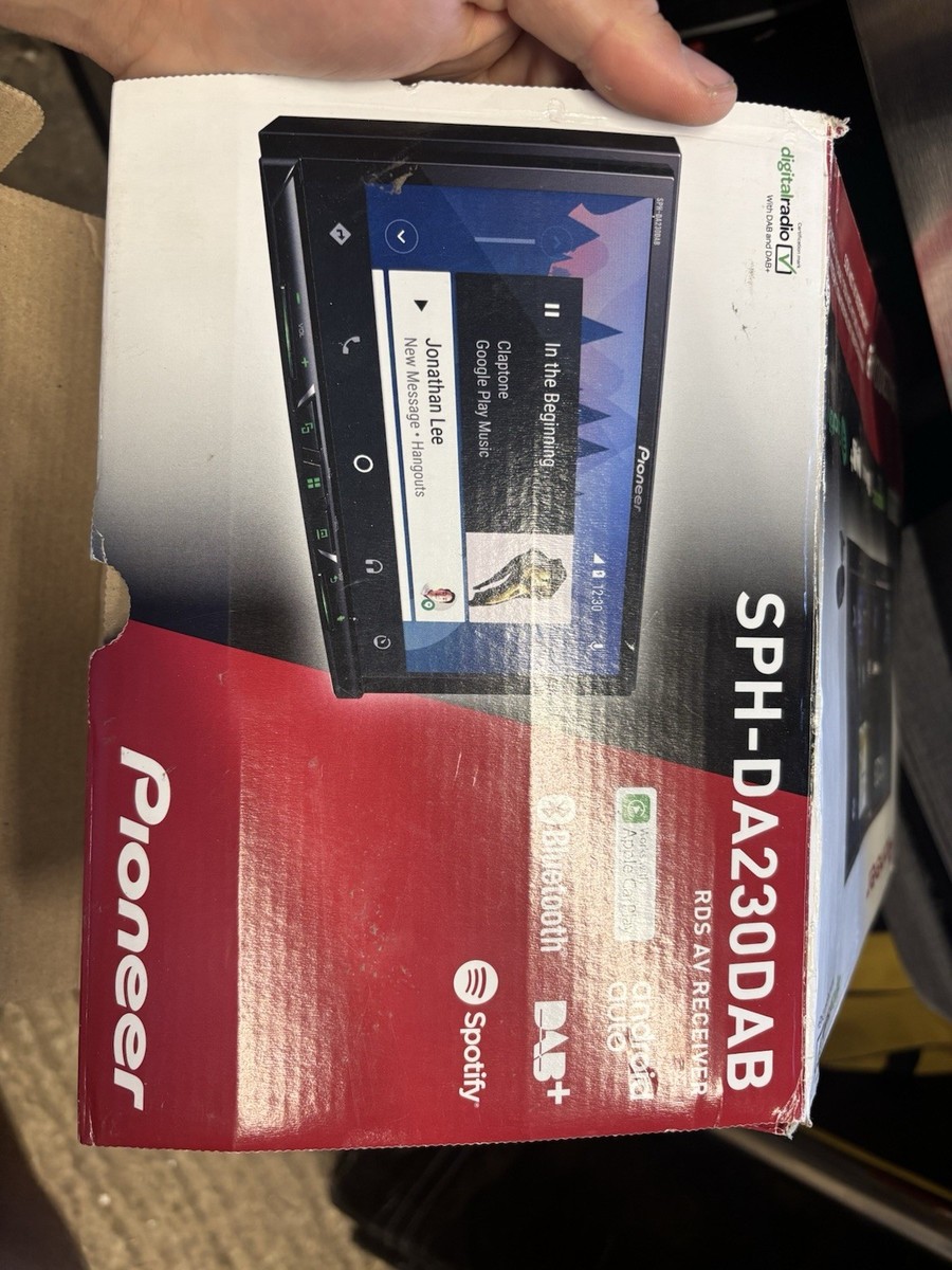 Pioneer SPH-DA230DAB 7 inch Apple CarPlay Android Media Receiver